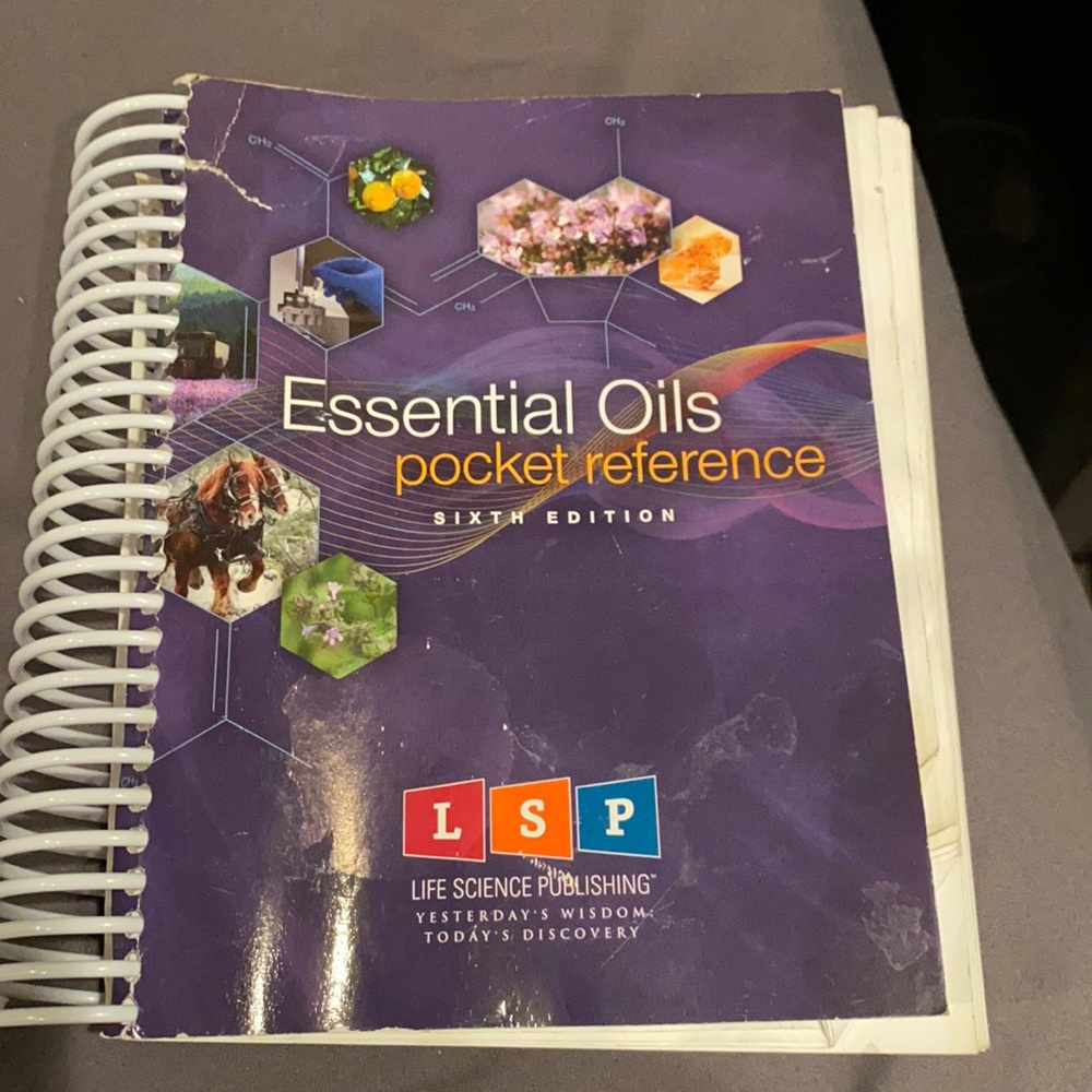 Young living essential oil’s pocket reference book